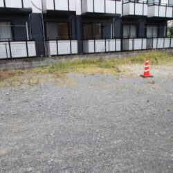 広い駐車場